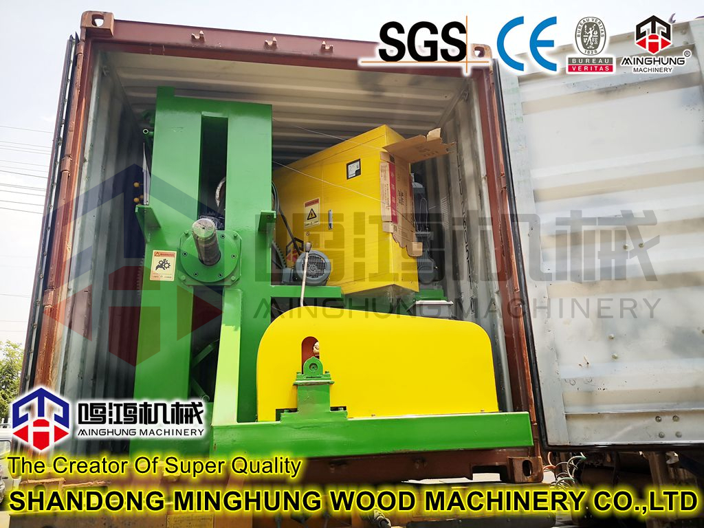 peladora de chapas con husillo