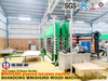 Máquina de prensado en caliente de madera contrachapada de melamina 800t