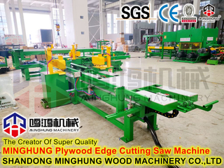 Sierra circular de dimensionamiento de madera contrachapada para recortar el borde de la madera contrachapada