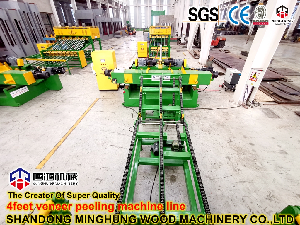 spindleless peeling machine peladora sin husillo
