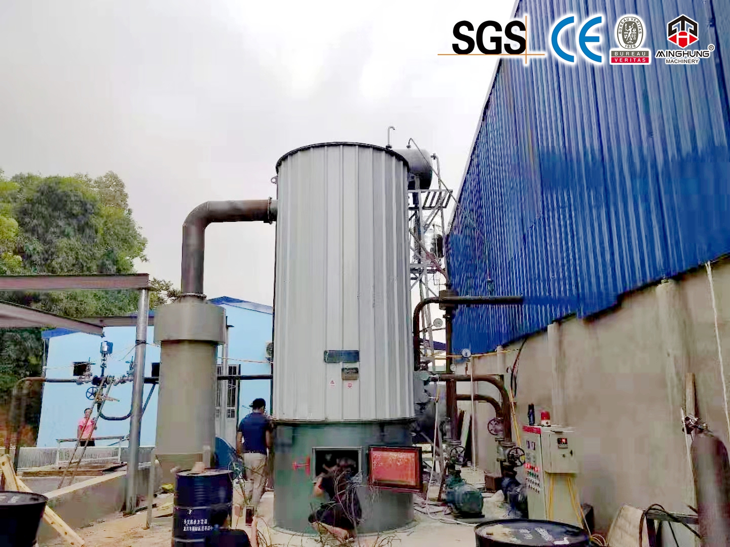 котел для фанерного верстату