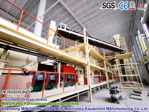 Cadena de producción de máquinas para fabricar tableros OSB 100-400cbm/día /OSB/ MDF / HDF