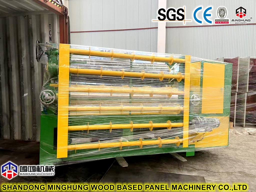 máquina de aplicación de pegamento neumático de madera contrachapada