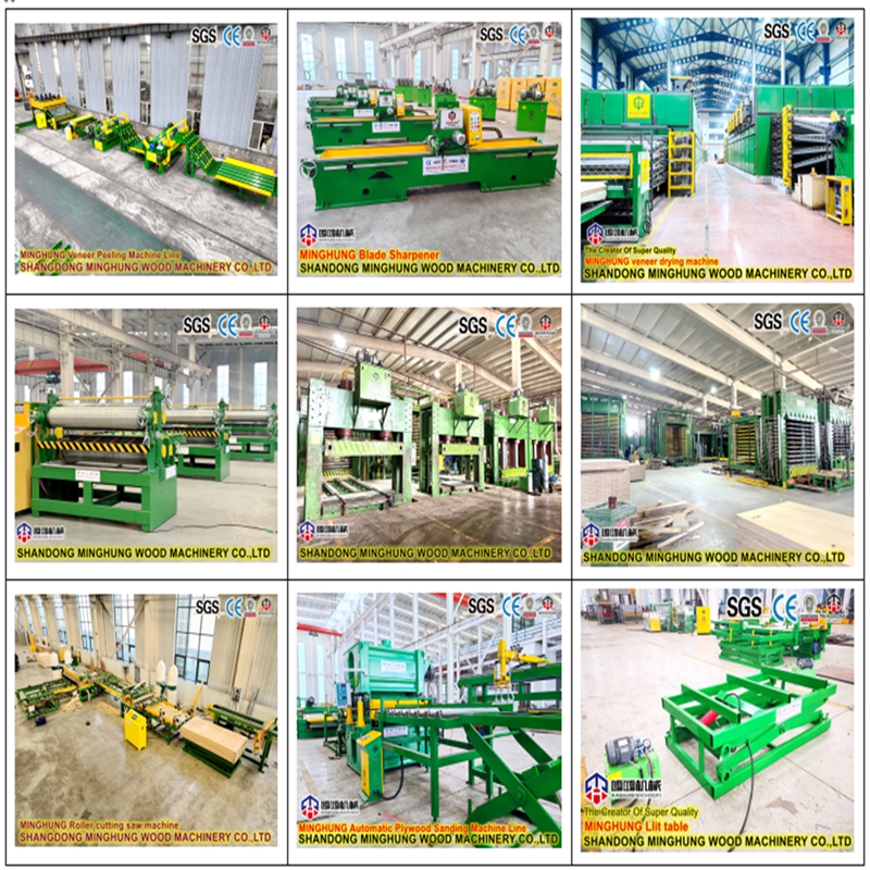 Máquina de madera contrachapada de China Minghung