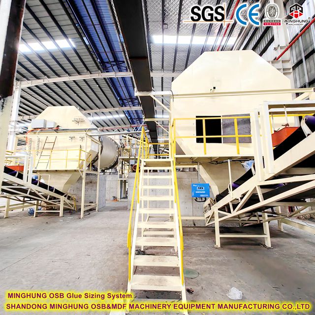 MINGHUNG Sistema de dimensionamiento de pegamento OSB