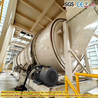 Línea de producción OSB certificada de 18 mm certificada por carbohidratos por día