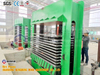 Máquina de prensado en caliente de madera contrachapada impulsada por servomotor de ahorro de energía