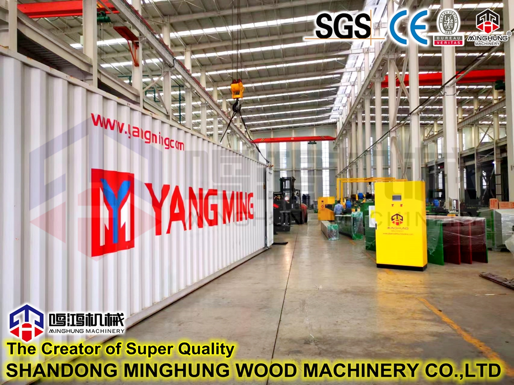 Fábrica de máquinas de madera contrachapada de China