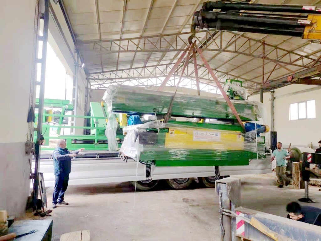 Peladora de chapa de madera sin tarjeta para cortar troncos de madera