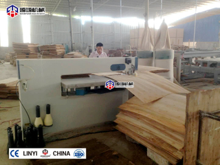 Máquina empalmadora de chapa de madera Máquina para trabajar la madera