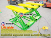 Plataforma elevable para secador de rodillos de chapa