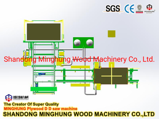 China Recortadora de bordes para cortar madera contrachapada de cuatro lados Fabricantes