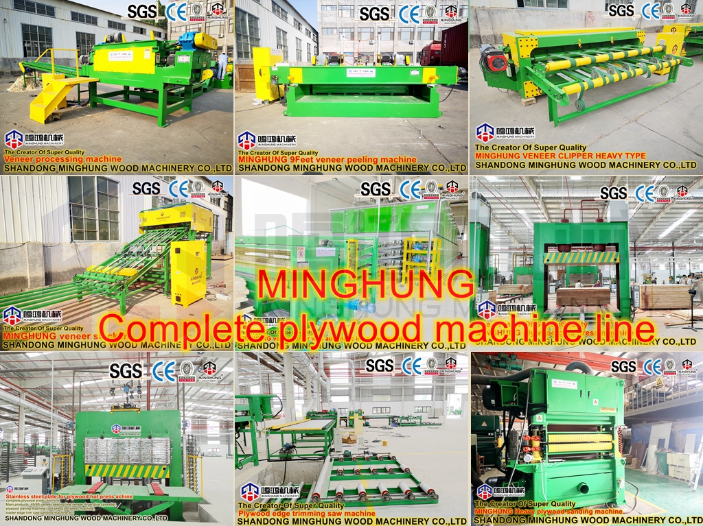 MINGHUNG línea de producción de madera contrachapada_副本1