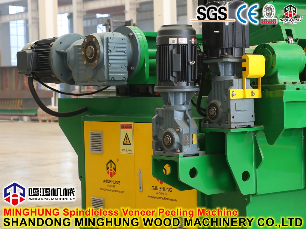 MINGHUNG Máquina peladora de chapas sin husillo