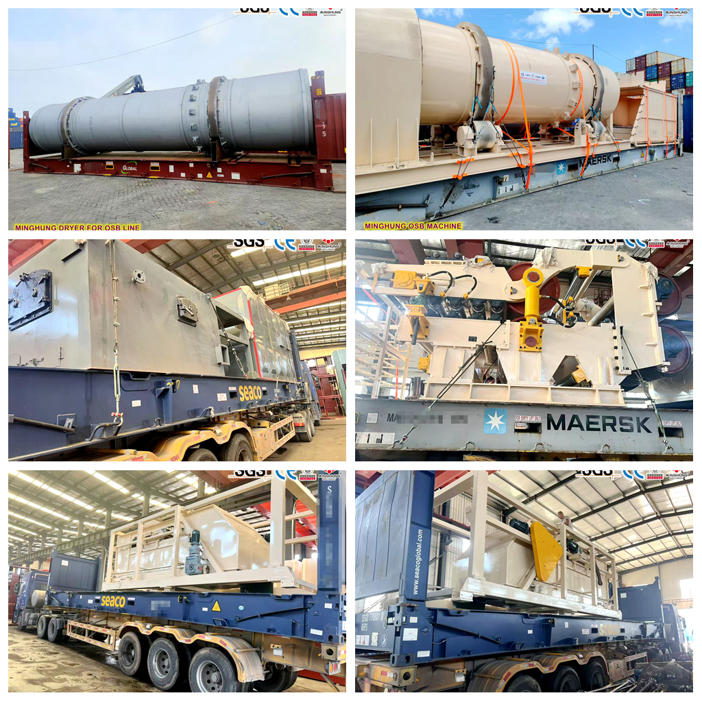 MINGHUNG Equipo de maquinaria OSB y MDF