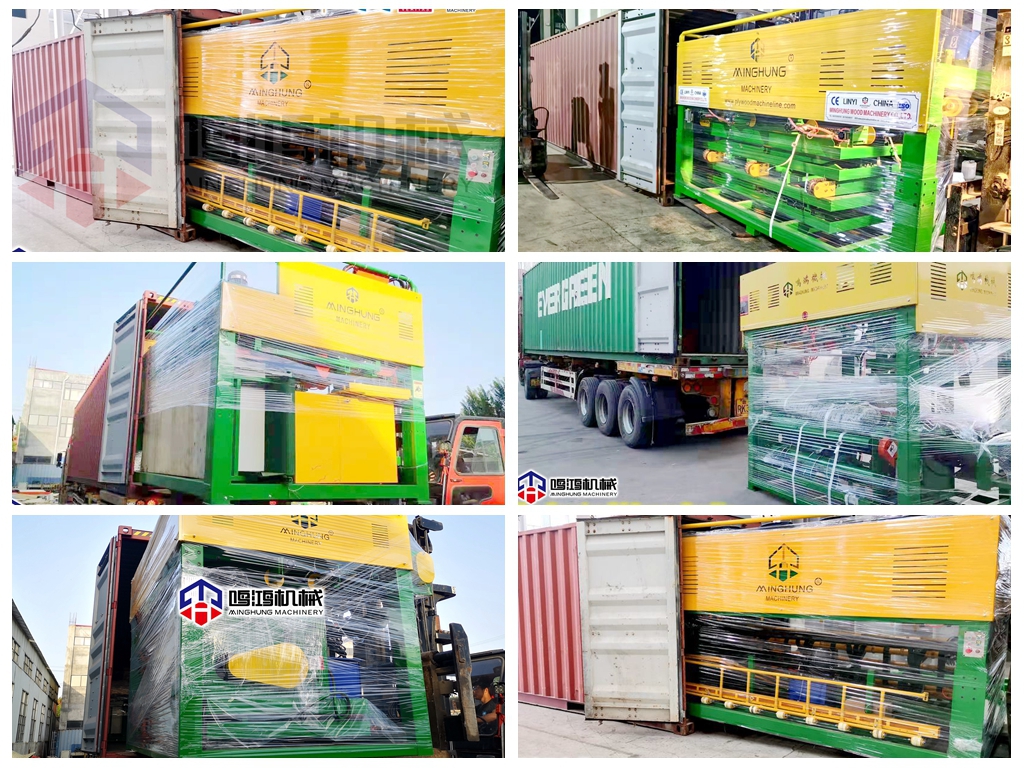 apilador de madera contrachapada