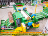 Transportador de troncos de madera para máquina peladora de chapa