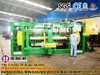 Máquina peladora de doble husillo para la producción de chapa de madera contrachapada
