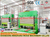 Prensa caliente hidráulica de madera contrachapada para la producción de madera contrachapada formada