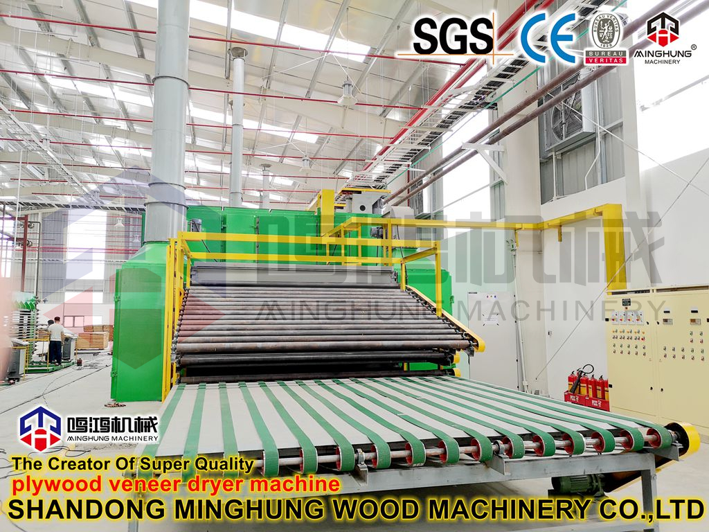 MINGHUNG Máquina secadora de chapa de madera contrachapada