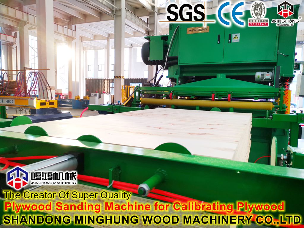 MINGHUNG máquina lijera de madera contrachapada