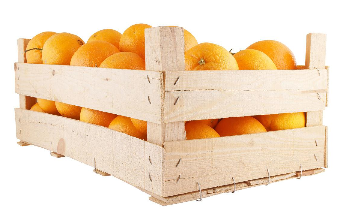 caja de fruta de madera