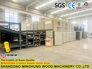 Soluciones de secado automatizado para chapas de madera contrachapada