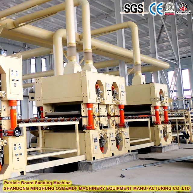 Lijadora de tableros de part&iacute;culas