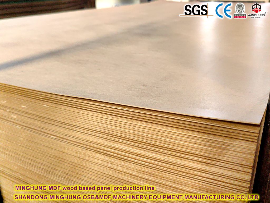 MINGHUNG l&iacute;nea de la m&aacute;quina de producci&oacute;n de paneles a base de madera MDF