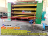 Máquina secadora de malla de 4 capas de 40 m para producción de chapa