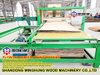Máquina pavimentadora de diseño de núcleo de chapa de madera contrachapada