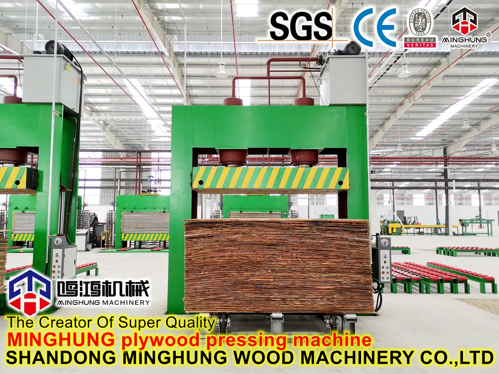 MINGHUNG máquina pre y prensadora de madera contrachapada (2)