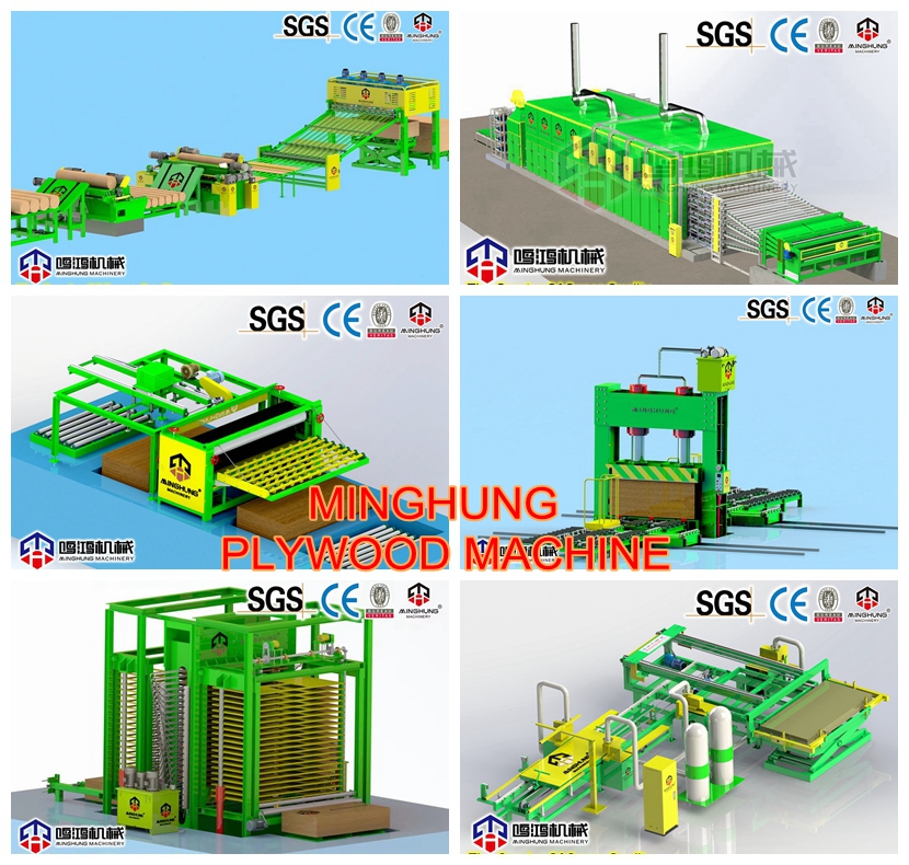 MINGHUNG MÁQUINA DE MADERA CONTRACHAPADA DIBUJO 3D