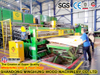 Control inteligente totalmente automático secador de madera contrachapada