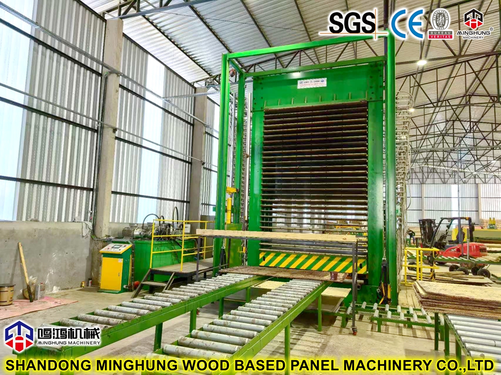 MINGHUNG 26 capas Machina de prensa caliente de madera contrachapada