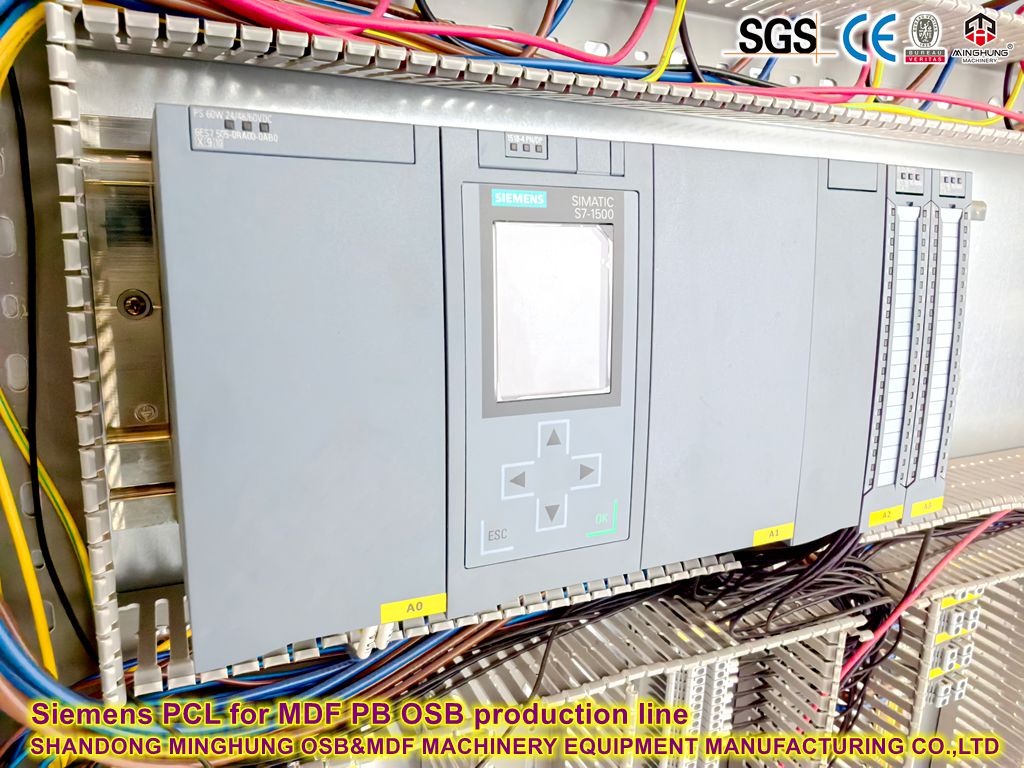 Siemens Plc para MDF PB OSB Production Line