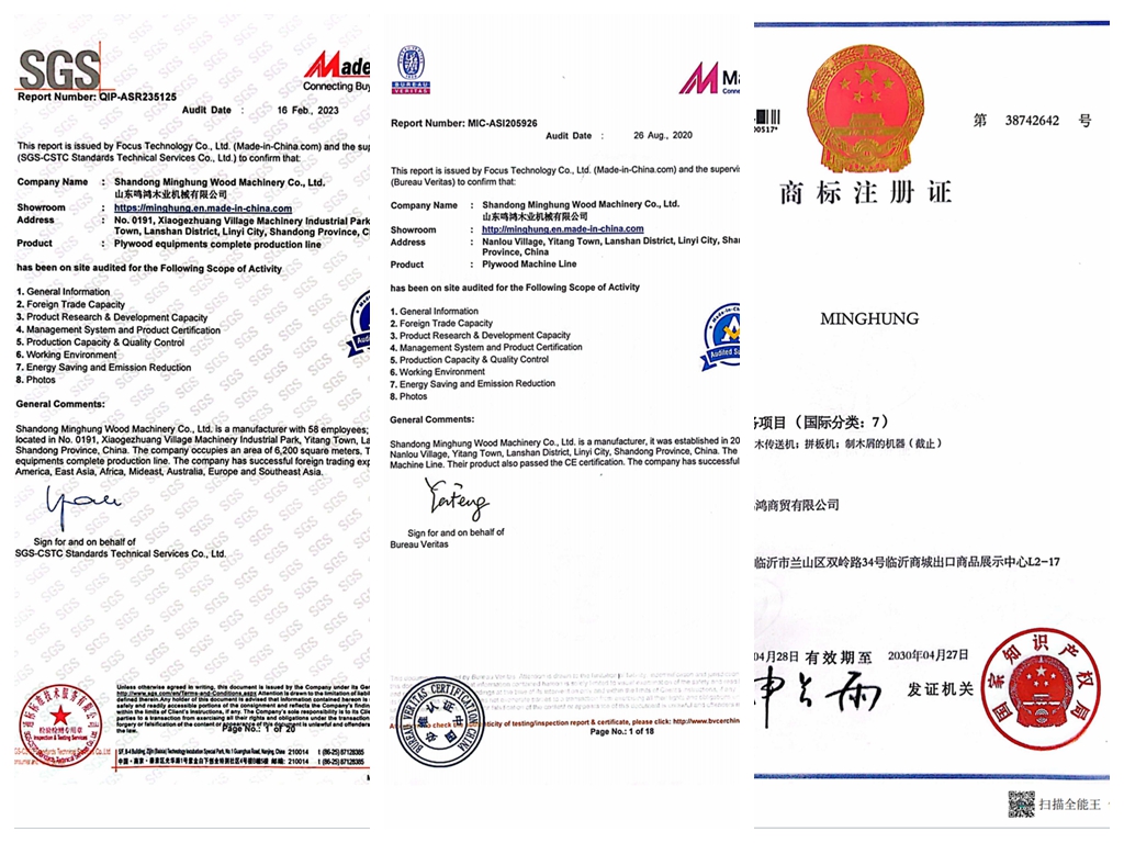 MINGHUNG CECTATIVO DE CERTIFICACI&Oacute;N ENTERPRISA DE HACHA TECHA MINGHUNG