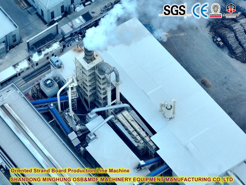 Máquina de la línea de producción de placa de producción de la línea de la línea de la línea de partículas 