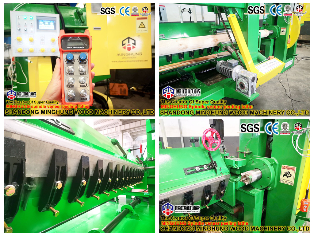 Piezas de torno de chapa de husillo